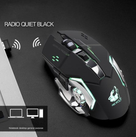 Wireless Silent Gaming Mouse