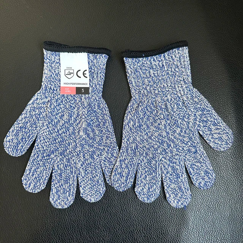 HPPE Level 5 Safety anti Cut Gloves High-Strength Industry Kitchen Gardening Anti-Scratch Anti-Cut Glass Cutting Multi-Purpose