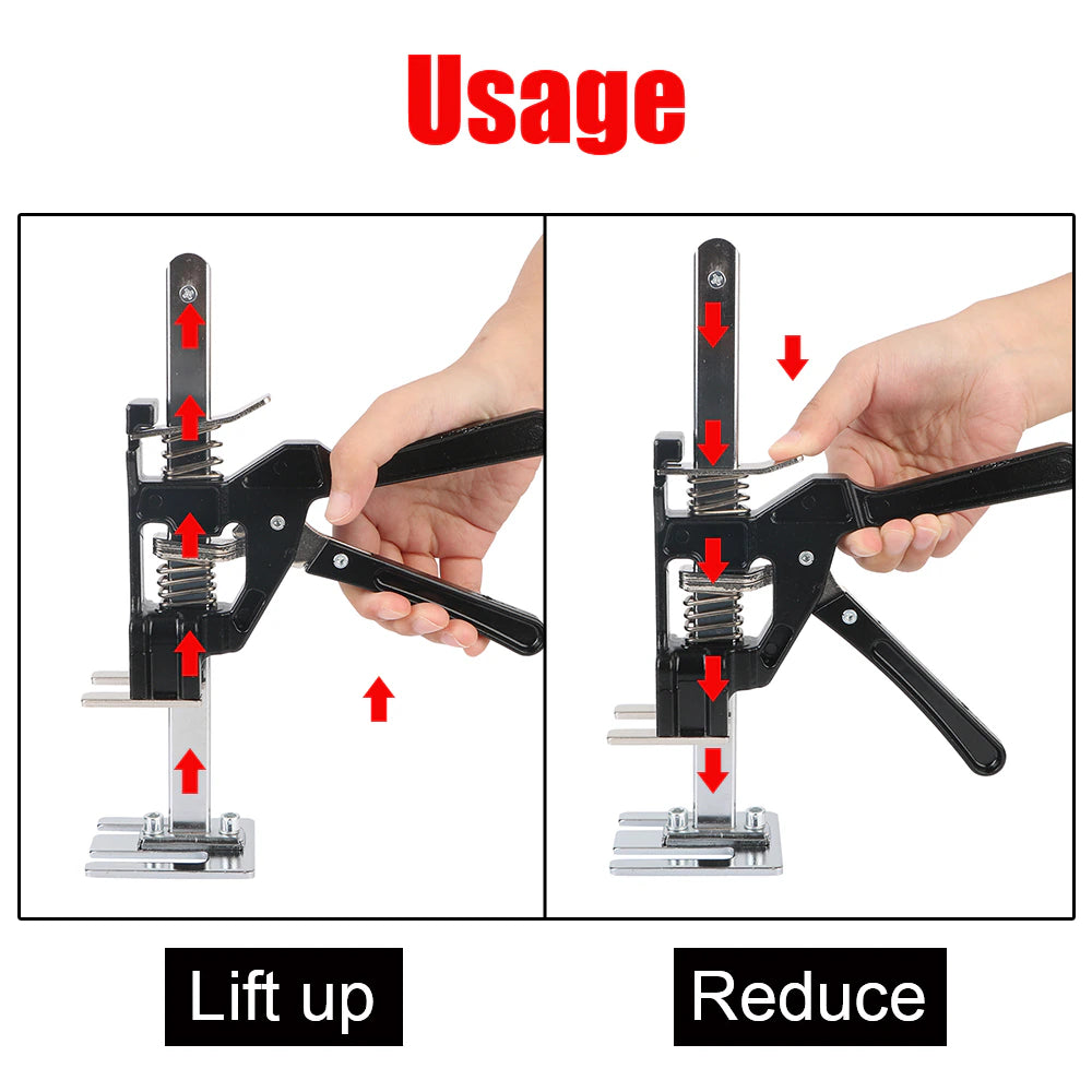 Tile Height Adjuster Elevator Tool Multifunction Labor-Saving Arm Jack Door Panel Drywall Lifting Hand Lifting Tool Lifter