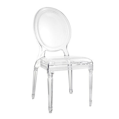 Chairs Sets Transparent Dining Room | Transparent Plastic Dining