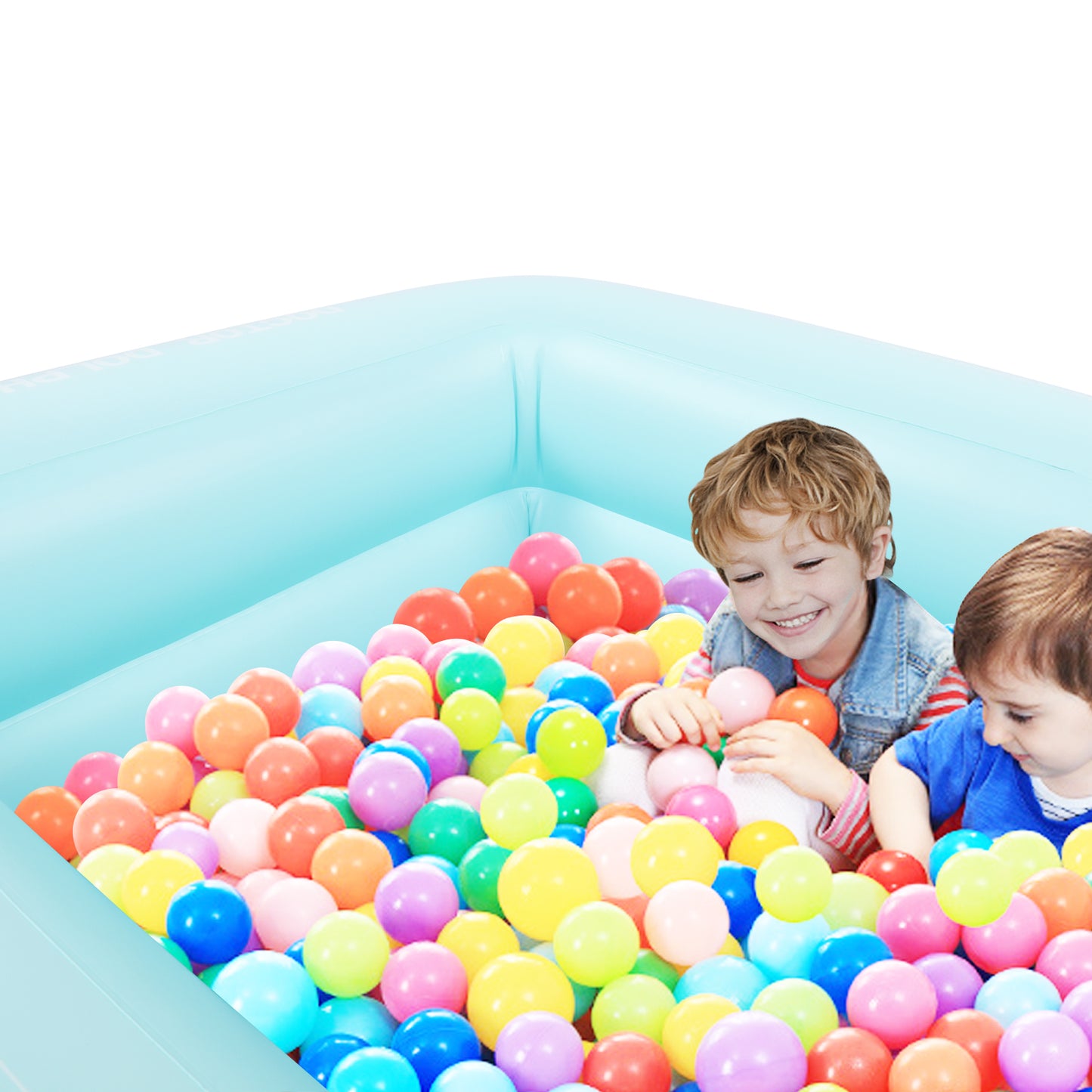 59" X 43.3" X 23.6" Inflatable Swim Pool for Kids